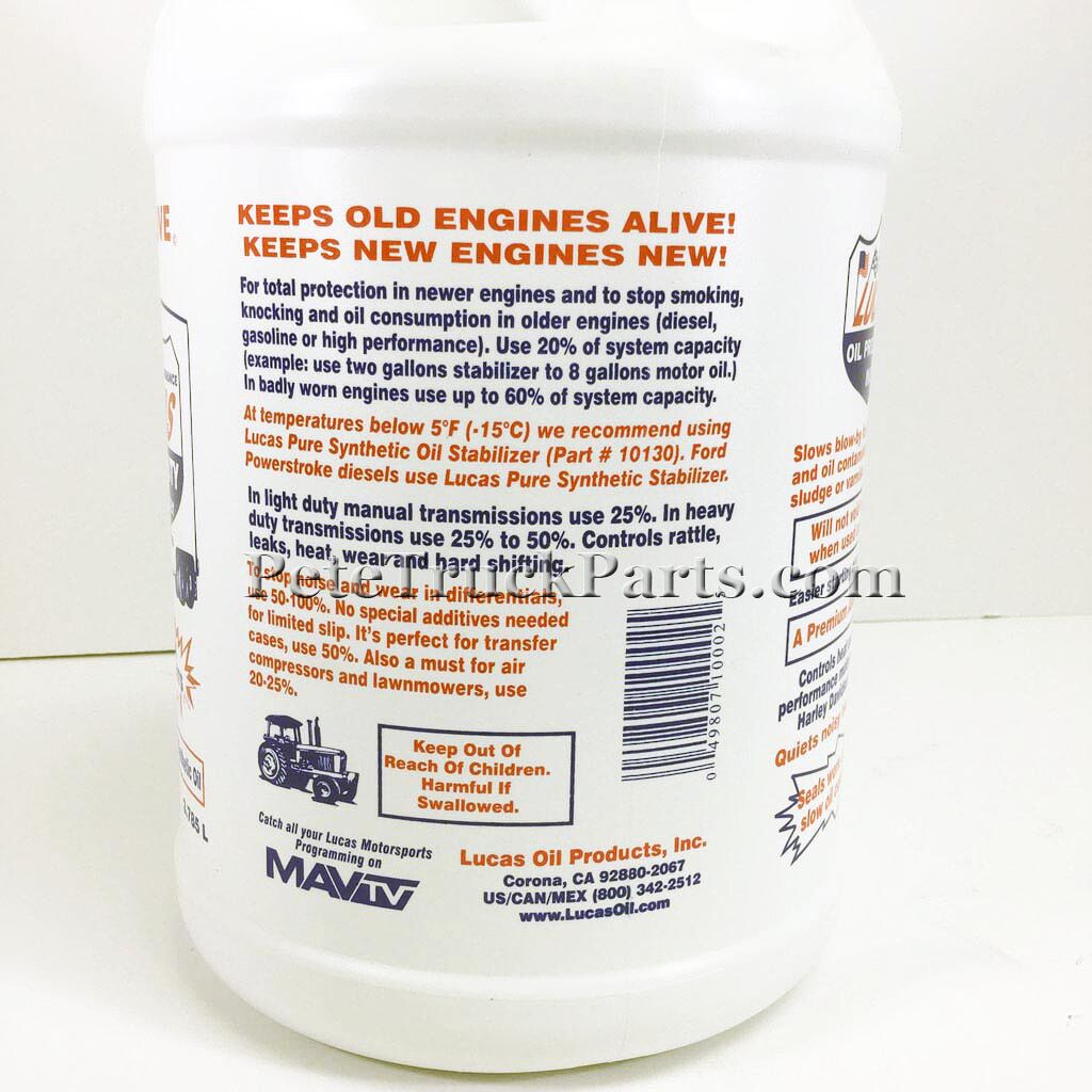 STABILIZER-OIL HD GAL 10002LUC STABILIZER-OIL HD GAL 10002LUC