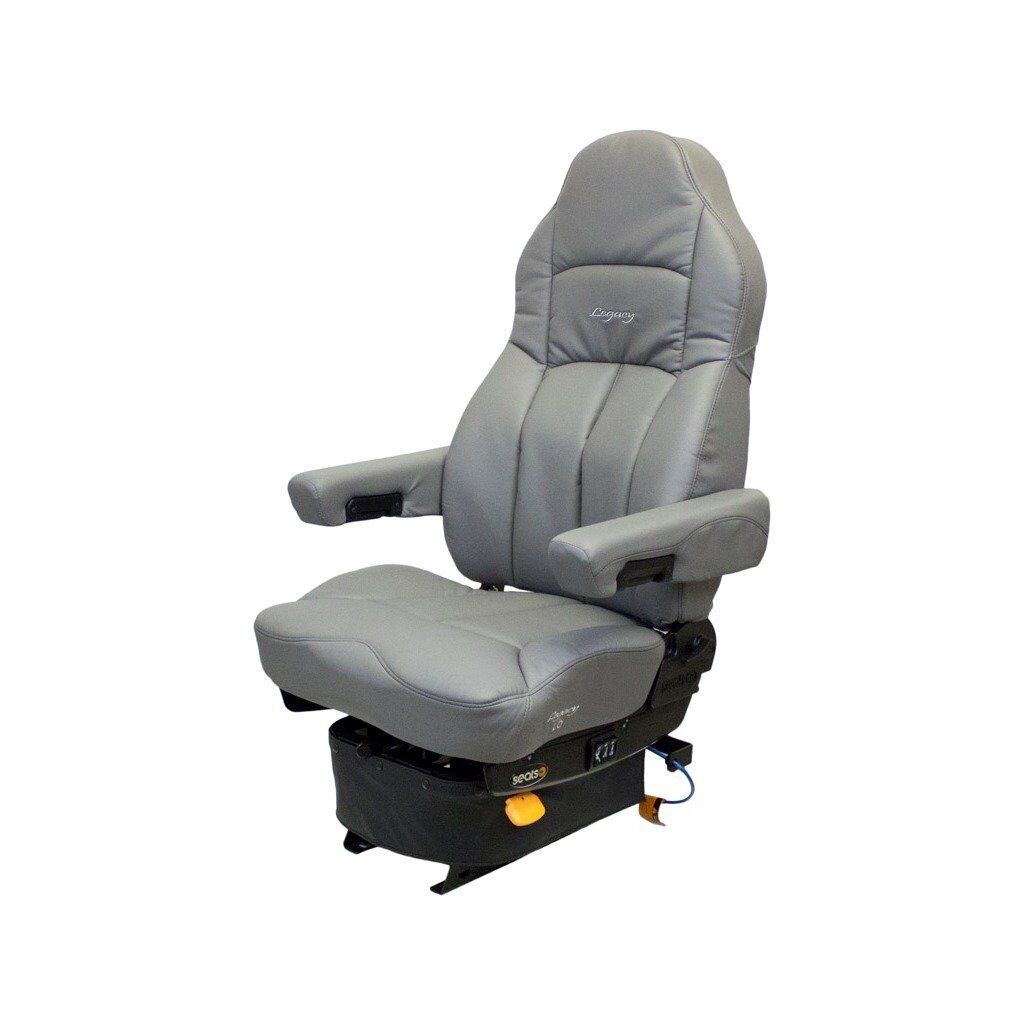 Legacy HB Gray Leather Truck Seat 188900MW65 Legacy HB Gray Leather Truck Seat 188900MW65