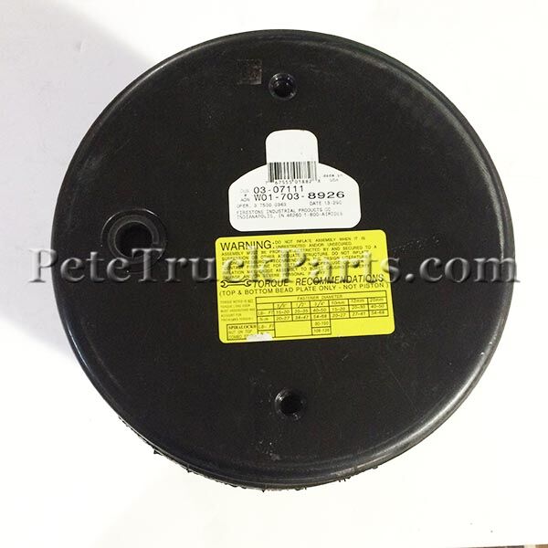 Peterbilt Air Spring Part# 03-07111 Peterbilt Air Spring Part# 03-07111
