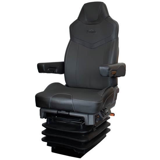 Pinnacle Black Leather Truck Seat 187300MW661 Pinnacle Black Leather Truck Seat 187300MW661
