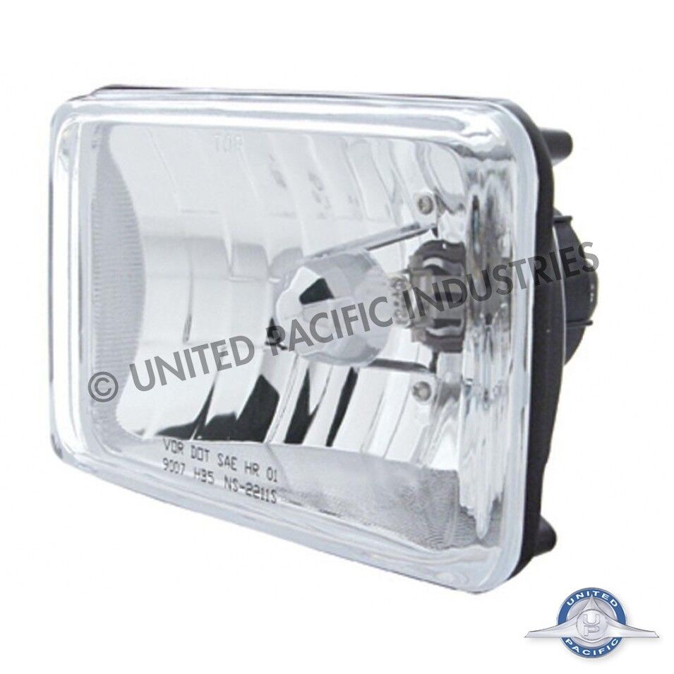 6" x 4" Crystal Headlight - High & Low Beam 31388 6" x 4" Crystal Headlight - High & Low Beam 31388