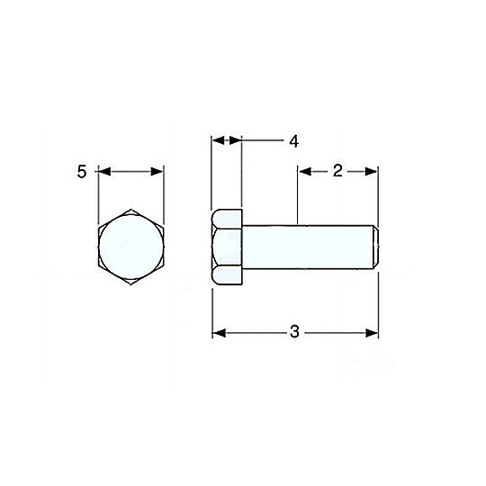 BOLT 8T6685 BOLT 8T6685