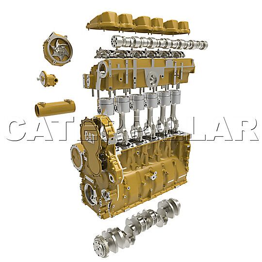 Caterpillar® 10R1061 Long Engine Block, Remanufactured